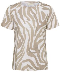 InWear AlmaIW Print T-Shirt Neutral Zebrah