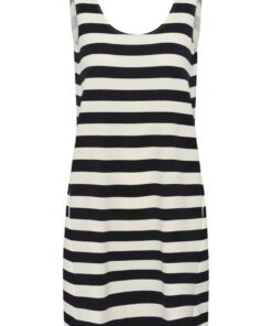 InWear EloraIW Dress Black Whisper White Stripe
