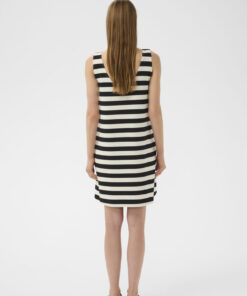 InWear EloraIW Dress Black Whisper White Stripe