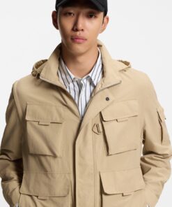 Hugo Jude Cotton Twill Cap with Logo Black