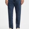 Boss Maine Regular Fit Jeans in Blue Comfort Stretch Denim Dark Blue