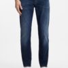 Boss Maine Regular Fit Jeans in Blue Soft Motion Denim Dark Blue