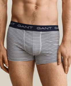 Gant Thin Stripe Trunk 3 Pack Vintage Blue