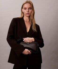 Calvin Klein Trio Compartment Crossbody Camera Bag Black