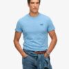 Superdry Essential Logo Tee Bright Blue Grit