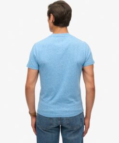 Superdry Essential Logo Tee Bright Blue Grit