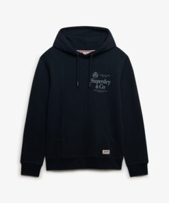 Superdry 1954 Company Relaxed Hood Dark Navy