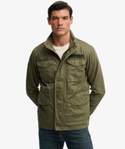 Superdry Military M65 Jacket Dusty Olive Green