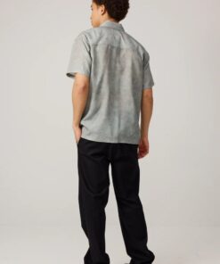 Makia Bloom Shirt Mineral Green