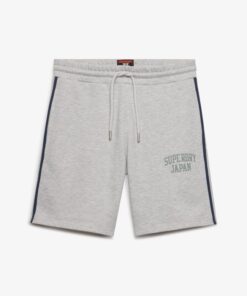 Superdry Athletic Shorts Cadet Grey Marl