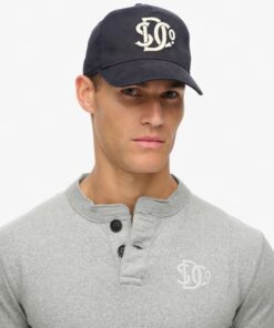 Superdry Merchant Monogram Trucker Cap Eclipse Navy